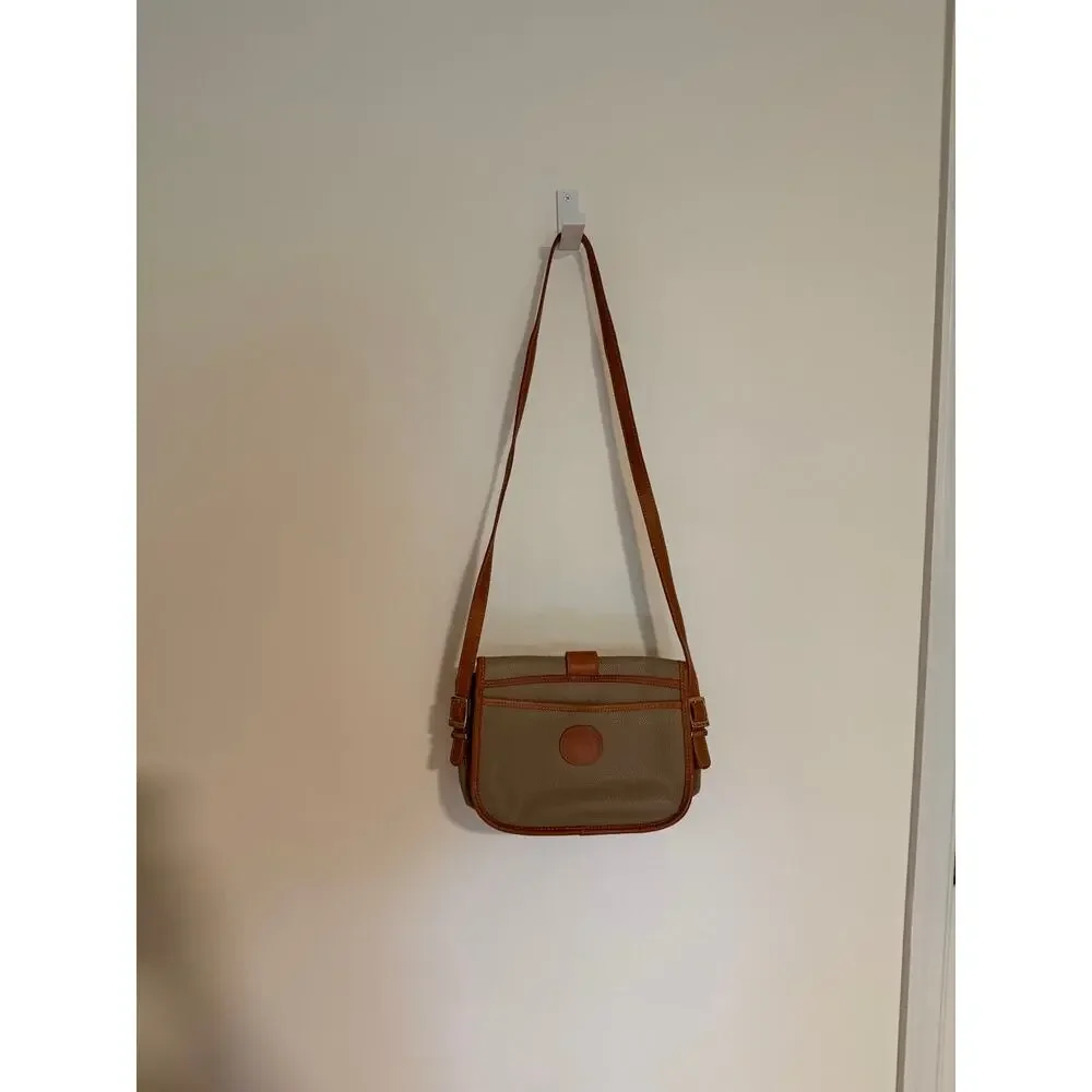 Saddle River Saddle Bag in Taupe, VGUC
